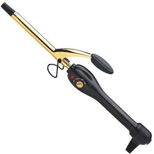 Gold N Hot 24k Gold Professional Spring Curling Iron, 1/2"